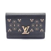 Louis Vuitton Vintage Pre-owned Laeder plnbcker Black, Dam