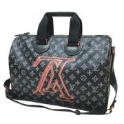 Louis Vuitton Vintage Pre-owned Canvas louis-vuitton-vskor Black, Herr