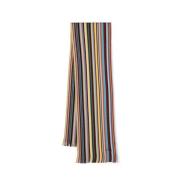 Paul Smith MultiColour Spectrum Stripe Halsduk Multicolor, Herr