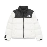 The North Face Vit Vadderad Jacka med Quiltat Design White, Dam