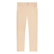 Tommy Hilfiger Beige Chino Byxor med Bomullstwill Beige, Herr