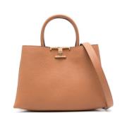 Tod's Tidlös Beige Läder Toteväska Beige, Dam