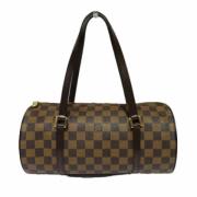 Louis Vuitton Vintage Pre-owned Canvas louis-vuitton-vskor Brown, Dam