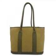 Hermès Vintage Pre-owned Tyg axelremsvskor Green, Dam