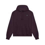 Dolly Noire Huvtröja Sweatshirt Purple, Herr