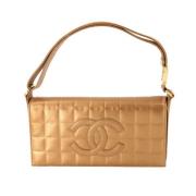 Chanel Vintage Pre-owned Laeder chanel-vskor Yellow, Dam