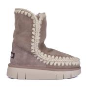 Mou Eskimo Bounce Maxi Stitching Stövlar Gray, Dam