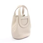 Hermès Vintage Pre-owned Laeder handvskor Beige, Dam