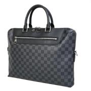 Louis Vuitton Vintage Pre-owned Tyg louis-vuitton-vskor Black, Dam