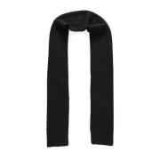 Saint Tropez Svart Garbiesz Scarf Tillbehör Black, Dam