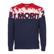 MC2 Saint Barth Stiliga Sweaters Kollektion Blue, Herr