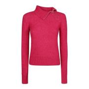 Isabel Marant Étoile Stilfull Stickad Kollektion Pink, Dam