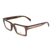 Eyewear by David Beckham Retro fyrkantiga glasögonkollektion Brown, Un...