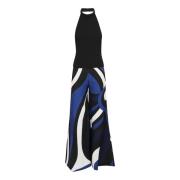 Emilio Pucci Svart Jumpsuit - Cady Multicolor, Dam