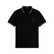 Fred Perry Stilren Twin Tipped T-shirt Black, Herr