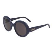 Loewe Stiliga solglasögon rund ram Blue, Unisex