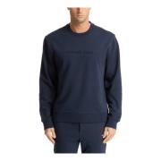 Michael Kors Enkel Logo Sweatshirt Blue, Herr