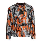 Dolce & Gabbana Camouflage Crew Neck Sweater Multicolor, Herr