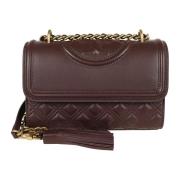 Tory Burch Albarossa Liten Axelväska Brown, Dam