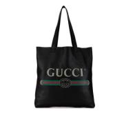 Gucci Vintage Pre-owned Laeder gucci-vskor Black, Dam