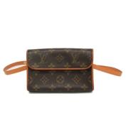 Louis Vuitton Vintage Pre-owned Canvas louis-vuitton-vskor Brown, Dam