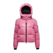 Jack1T 2i1 EZ Puffer Racer Huva Jacka Pink, Dam