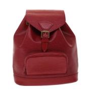 Louis Vuitton Vintage Pre-owned Laeder louis-vuitton-vskor Red, Dam