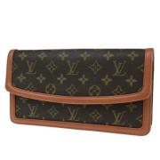 Louis Vuitton Vintage Pre-owned Canvas louis-vuitton-vskor Brown, Dam