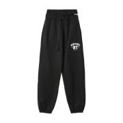 Hinnominate Svarta Sweatpants med Avtagbart Bälte Black, Dam