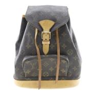 Louis Vuitton Vintage Pre-owned Canvas louis-vuitton-vskor Brown, Dam