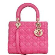 Dior Vintage Pre-owned Laeder dior-vskor Pink, Dam