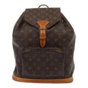 Louis Vuitton Vintage Pre-owned Canvas louis-vuitton-vskor Brown, Dam