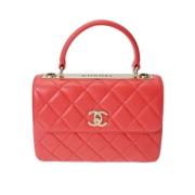 Chanel Vintage Pre-owned Laeder chanel-vskor Pink, Dam