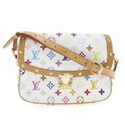 Louis Vuitton Vintage Pre-owned Canvas louis-vuitton-vskor White, Dam