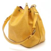 Louis Vuitton Vintage Pre-owned Laeder louis-vuitton-vskor Yellow, Dam