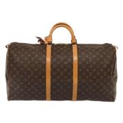 Louis Vuitton Vintage Pre-owned Canvas louis-vuitton-vskor Brown, Dam