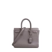 Yves Saint Laurent Vintage Pre-owned Laeder handvskor Gray, Dam