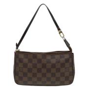 Louis Vuitton Vintage Pre-owned Canvas louis-vuitton-vskor Brown, Dam