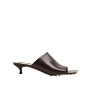 Bottega Veneta Nappa Mules Sandaler Brown, Dam