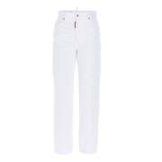 Dsquared2 Vita Bull Boston Jeans White, Dam