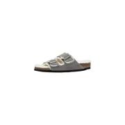 Birkenstock Shearling Arizona Sandaler Gray, Herr