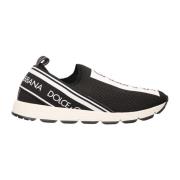 Dolce & Gabbana Sorrento Slip-On Sneakers Black, Dam