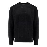 Dolce & Gabbana Stilren Pullover Sweater Black, Herr