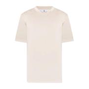 Brunello Cucinelli Stiliga T-shirts Kollektion Beige, Herr