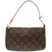 Louis Vuitton Vintage Pre-owned Canvas louis-vuitton-vskor Brown, Dam