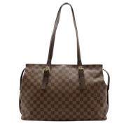 Louis Vuitton Vintage Pre-owned Canvas louis-vuitton-vskor Brown, Dam