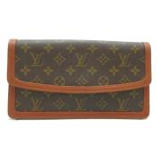 Louis Vuitton Vintage Pre-owned Canvas louis-vuitton-vskor Brown, Dam