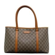 Gucci Vintage Pre-owned Laeder gucci-vskor Beige, Dam