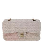 Chanel Vintage Pre-owned Canvas chanel-vskor Pink, Dam