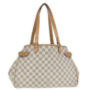 Louis Vuitton Vintage Pre-owned Canvas louis-vuitton-vskor White, Dam